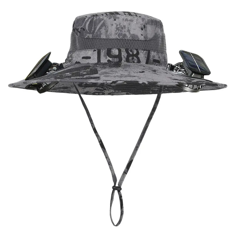 Ultralight Solar Dual Fan Cooling Sun Hat