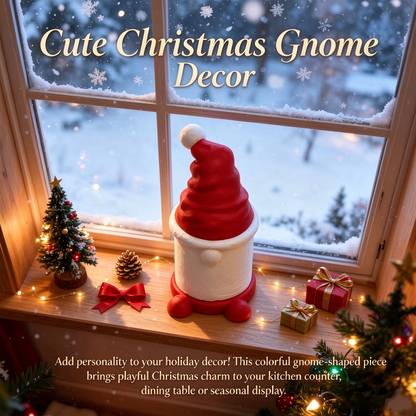 Christmas Gnome Paper Towel Holder – Cute Holiday Kitchen Decor