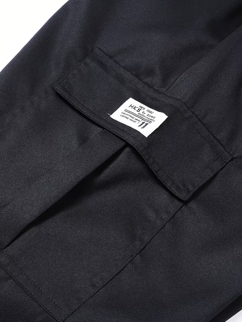Men’s Summer 2-Pack Cargo Shorts with Multiple Pockets