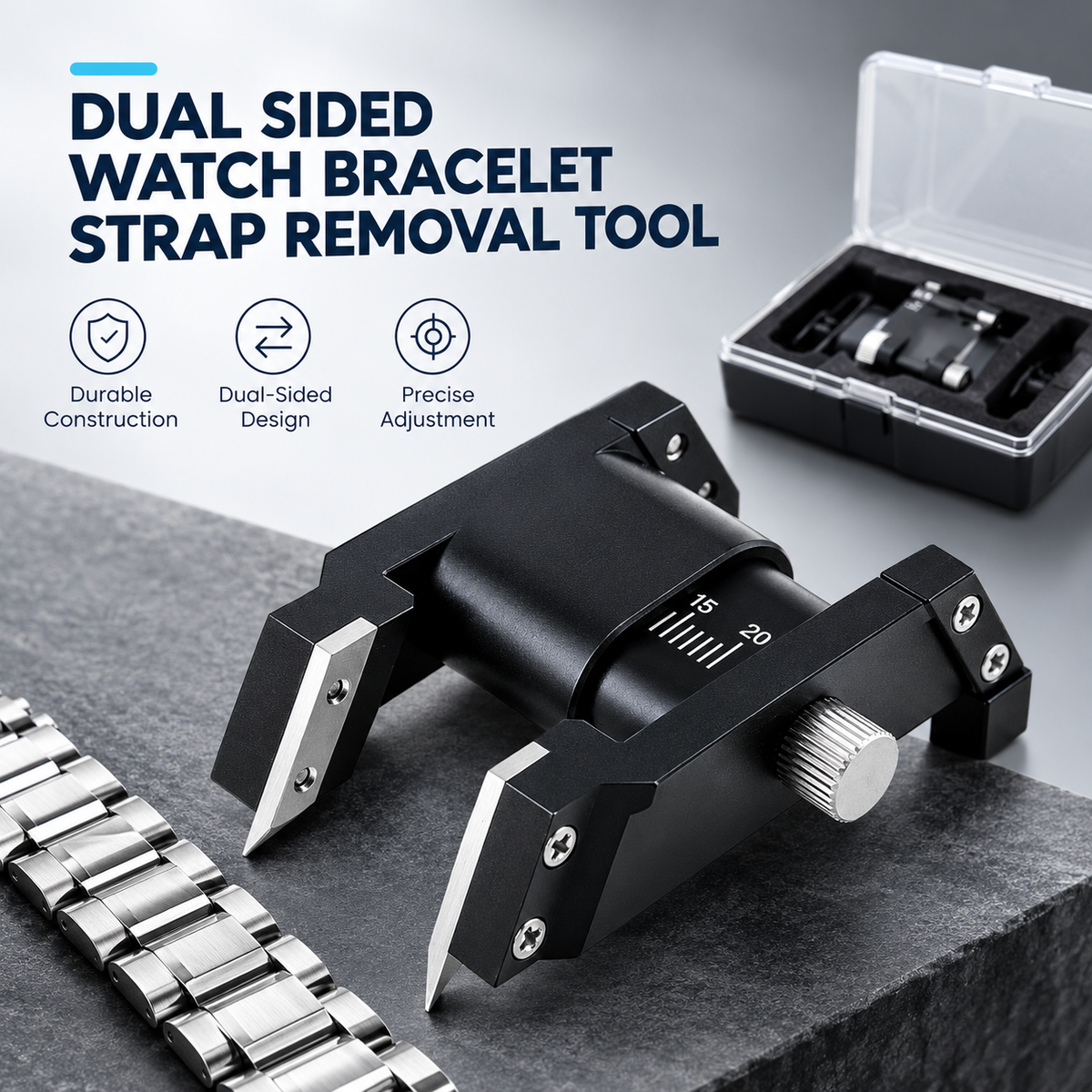 Dual Sided Watch Bracelet Strap Removal Tool