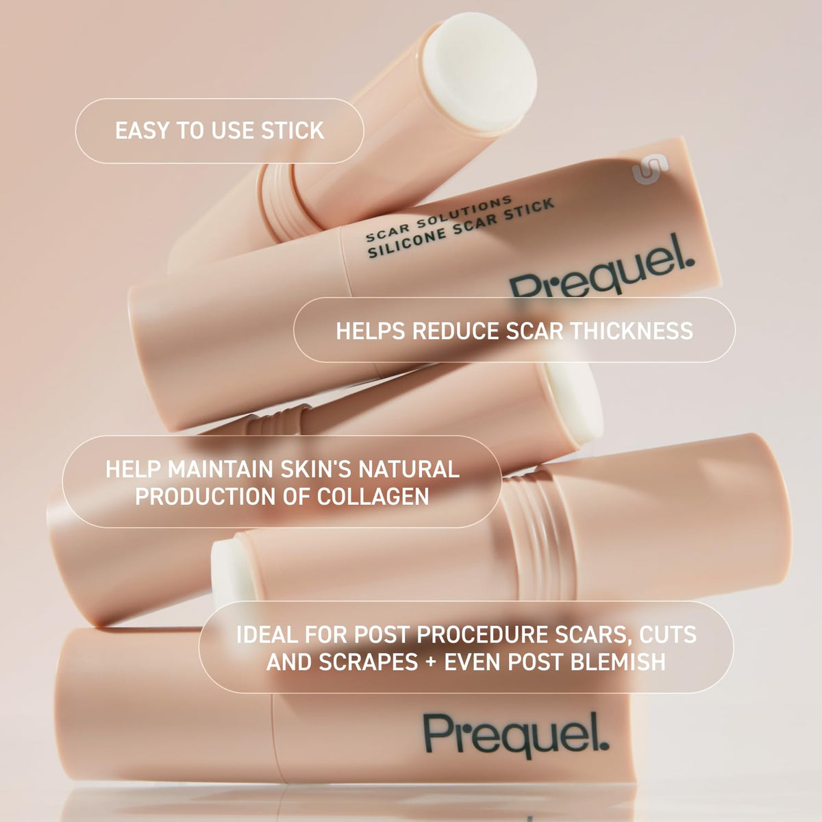 Prequel Skin Scar Solutions 60% Silicone Scar Stick
