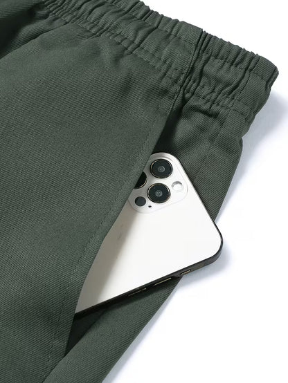 Men’s Summer 2-Pack Cargo Shorts with Multiple Pockets