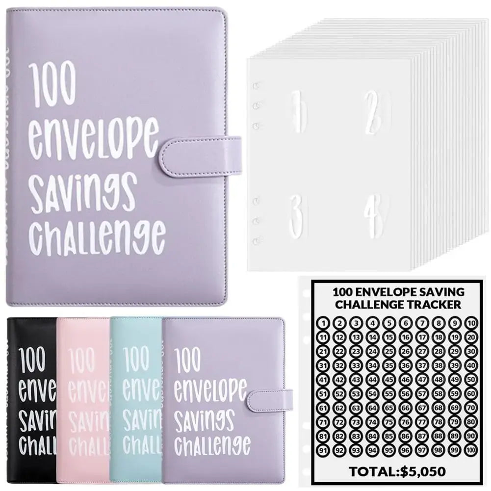 💵 100 Days Dollar Saving Envelope Kit