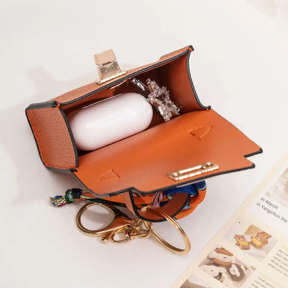 Mini Square Bag Pendant Keychain