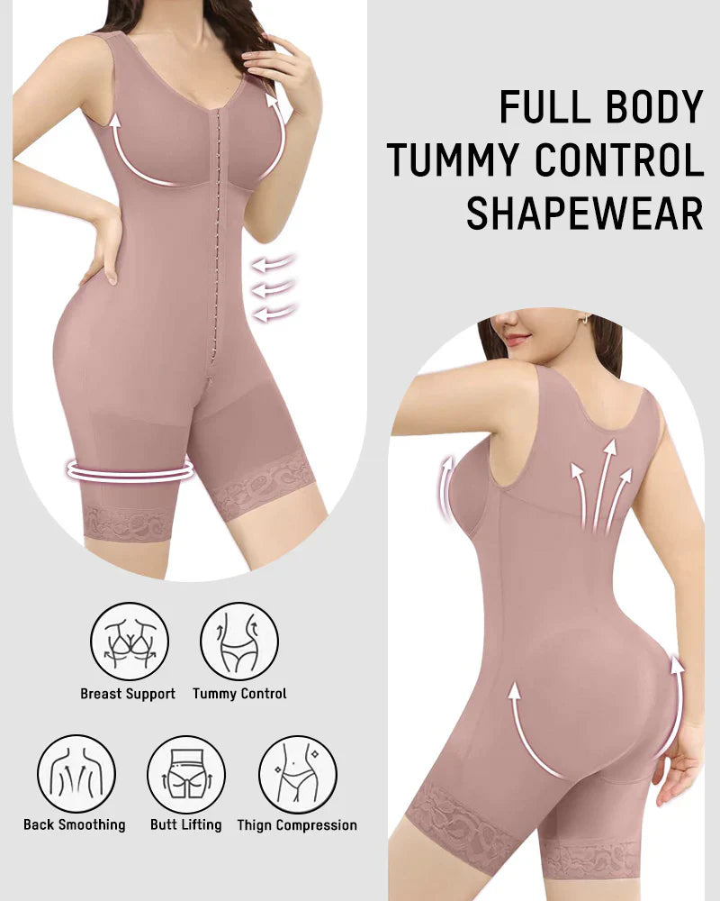Extra Plus Size Shaper Bodysuit – Seamless Tummy Control Shapewear