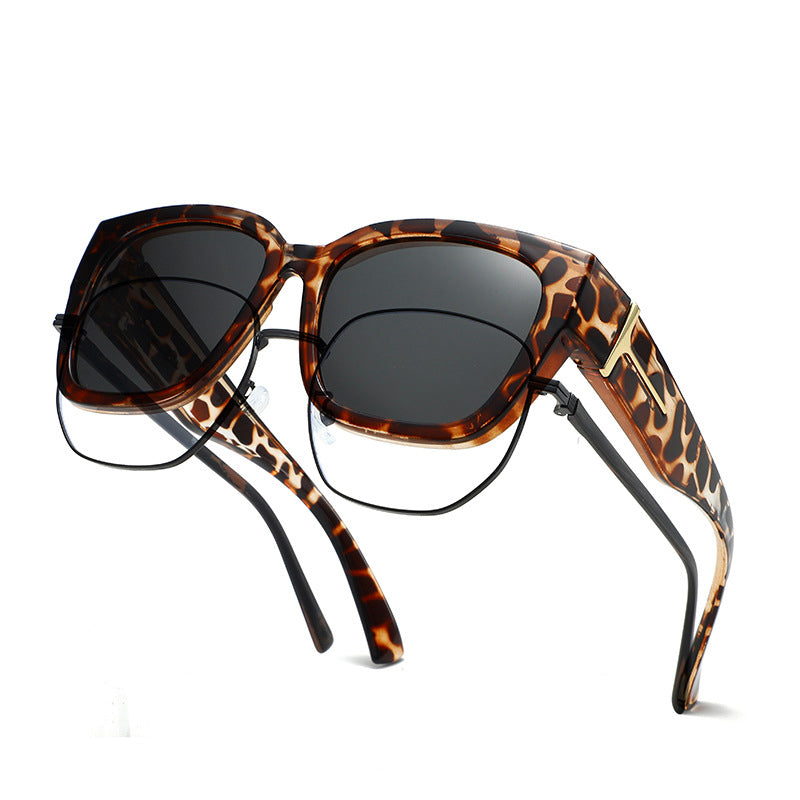Fit Over Polarized Sunglasses UV400 Oversized Anti-Glare Driving Glasses