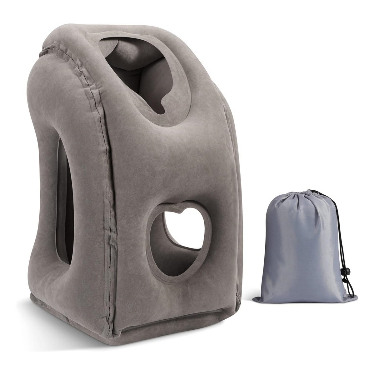 Inflatable Travel Pillow-Neck Pillow with Storage Bag