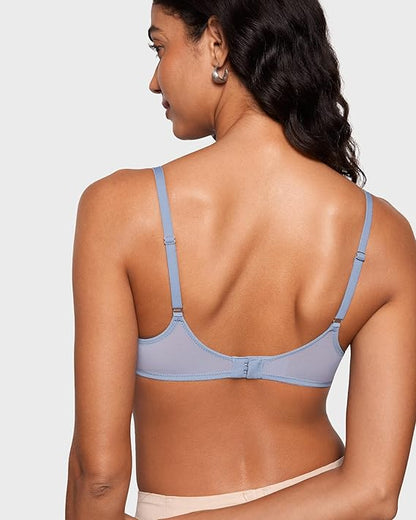 Women's Cosnufy Sheer Balconette Bra
