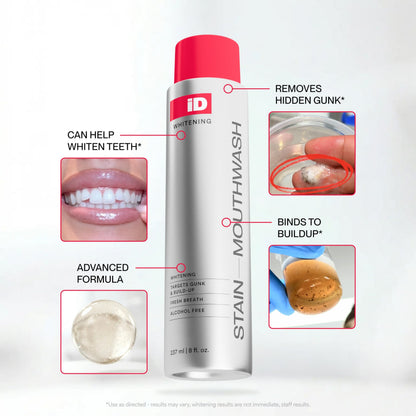 iD Stain Whitening Mouthwash – Fresh Breath & Brighter Smile