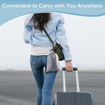 Inflatable Travel Pillow-Neck Pillow with Storage Bag