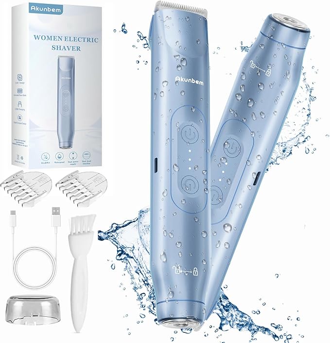2-in-1 Electric Bikini Trimmer – Smooth, Gentle & Effortless Hair Removal for Women