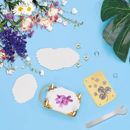 Mini Flower Press Kit for Flowers, Leaves & DIY Crafts