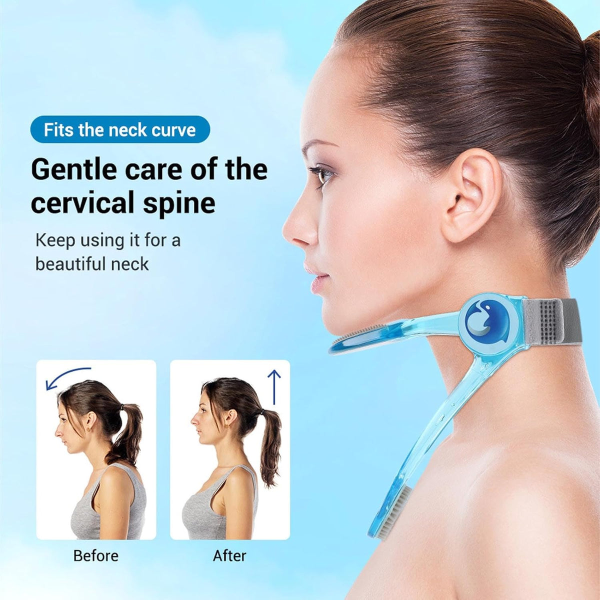 Neck Support Device – Posture & Cervical Care Brace