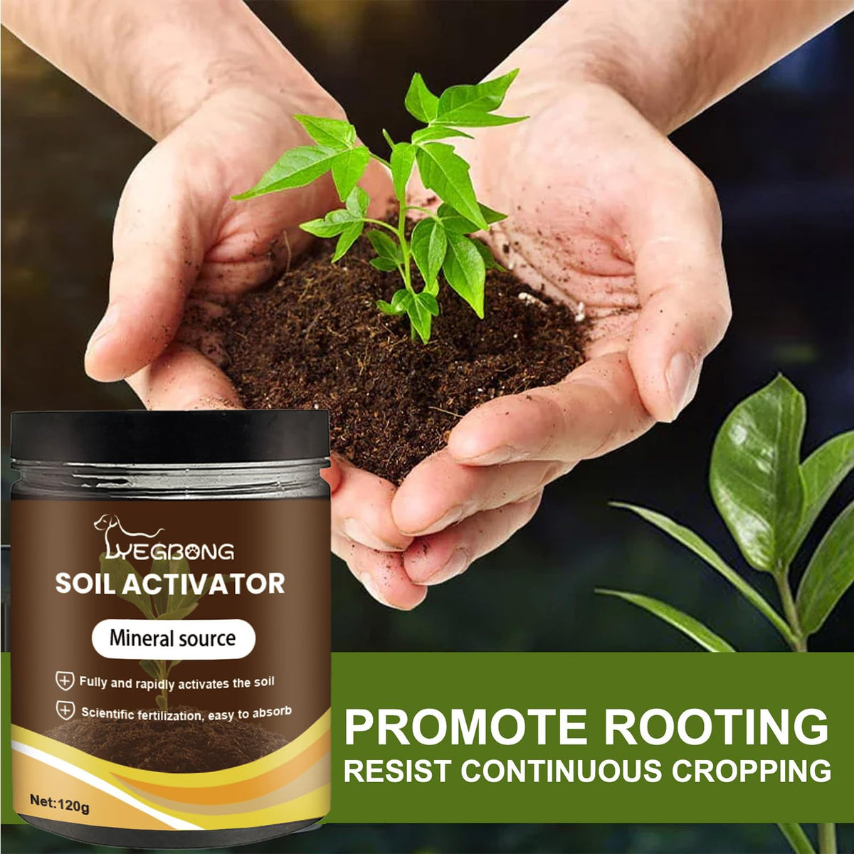 Soil Pro Activator – Organic Bone Meal Fertilizer for Plants