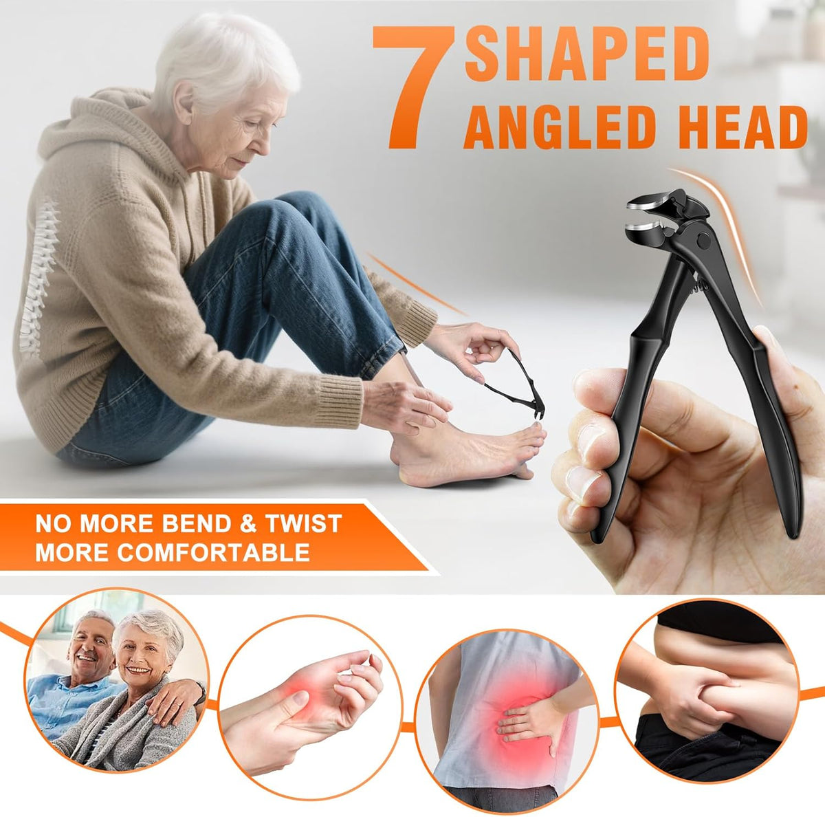Toe Nails Clipper for Thick Nails for Seniors