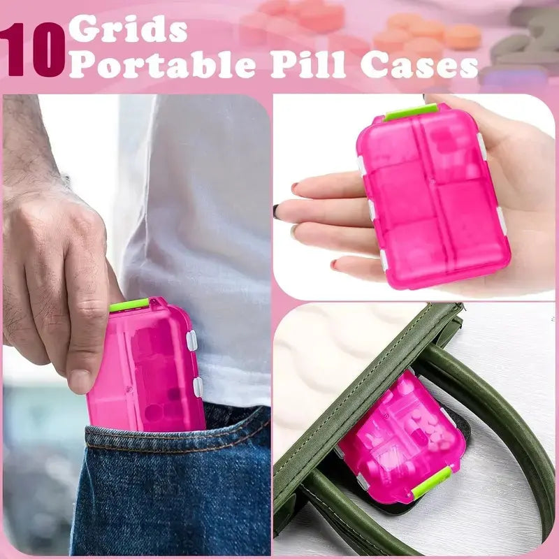 💊Portable Travel Pill Organizer