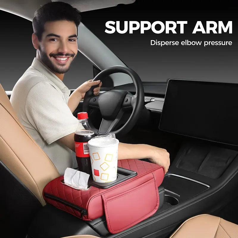 4-in-1 Multi-Functional Car Armrest Organizer