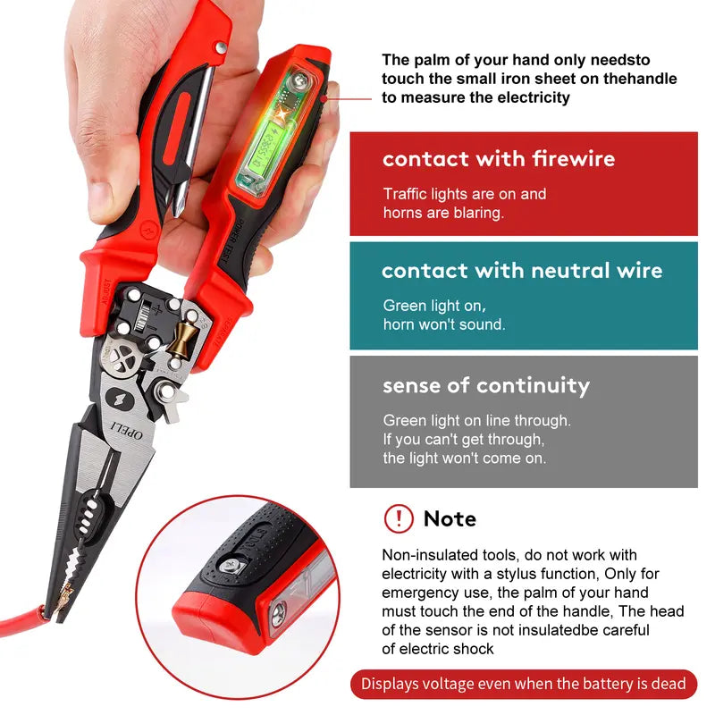 8-in-1 Multi-Function Wire Stripper