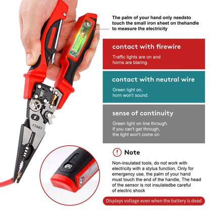 8-in-1 Multi-Function Wire Stripper