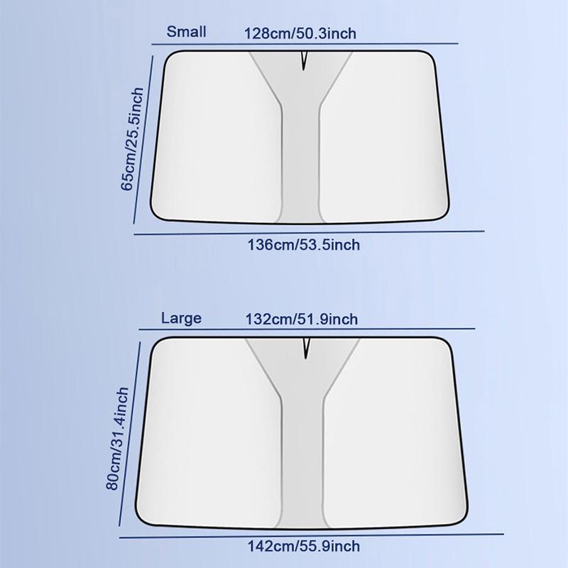 Foldable Front Window Sunscreen