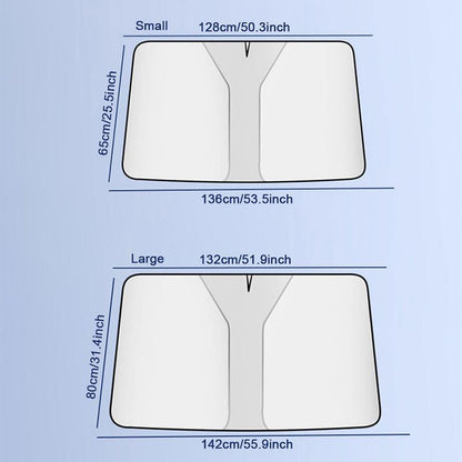 Foldable Front Window Sunscreen