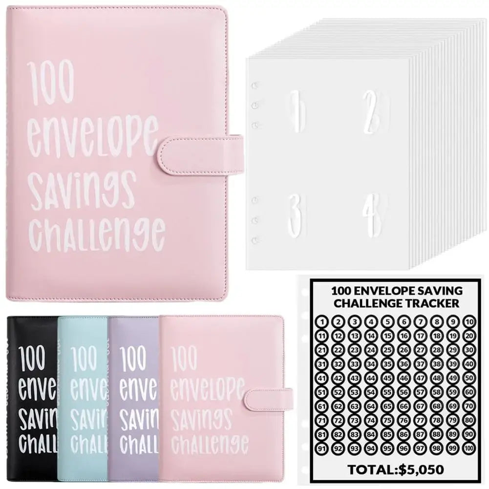 💵 100 Days Dollar Saving Envelope Kit