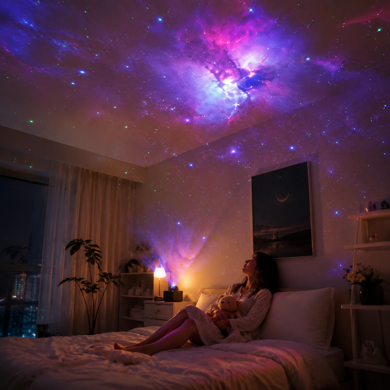 Galaxy Projector Night Light