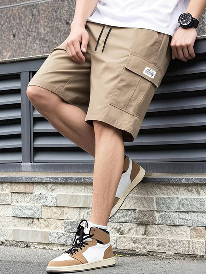 Men’s Summer 2-Pack Cargo Shorts with Multiple Pockets