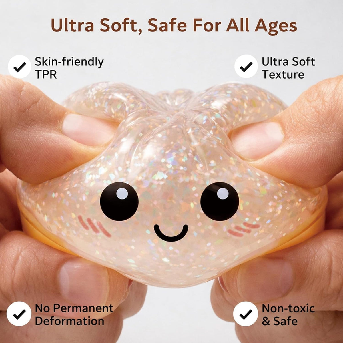 Glitter Dumpling Squishy