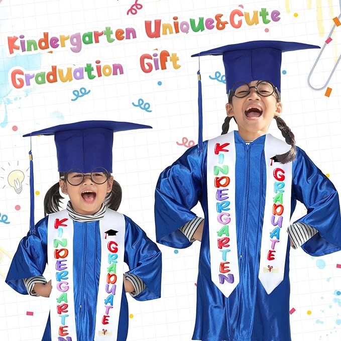 Preschool Graduation Cap and Gown Set Class of 2026