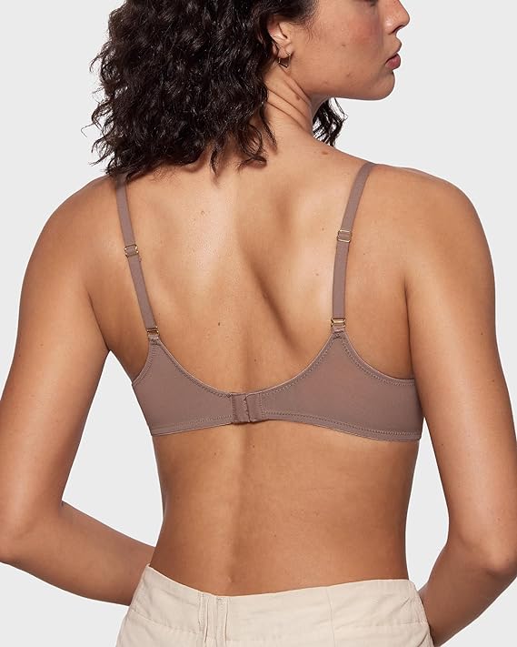 Women's Cosnufy Sheer Balconette Bra