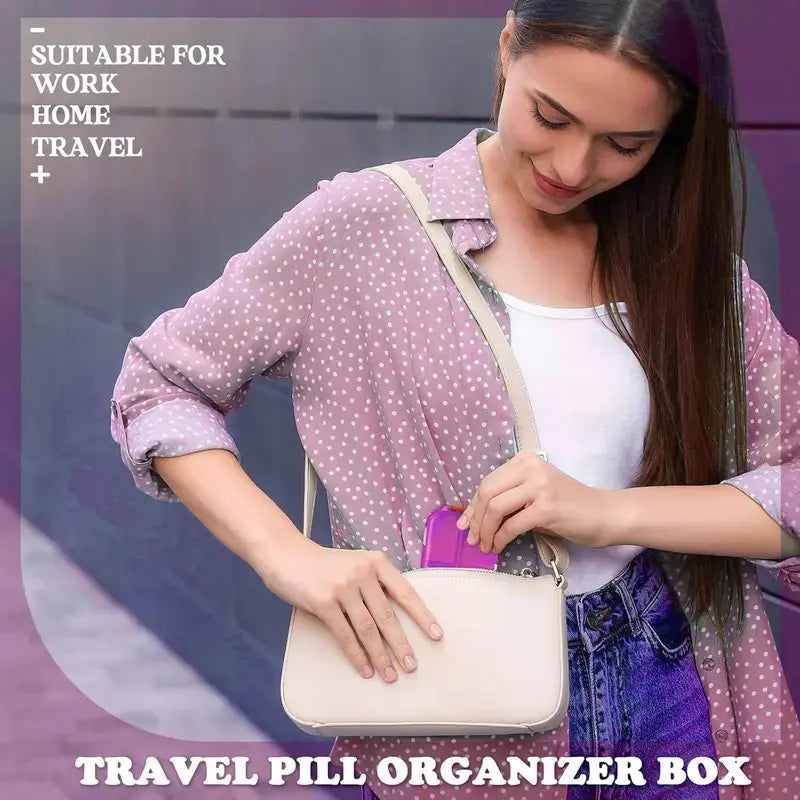 💊Portable Travel Pill Organizer