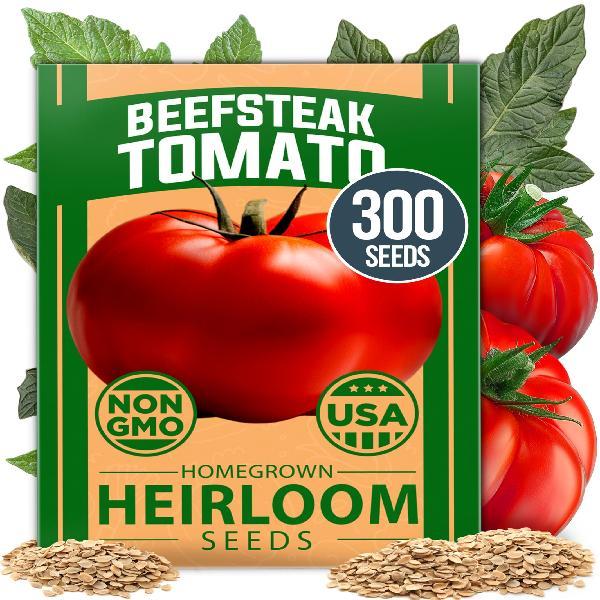 Beefsteak Tomato Grow Pack – 300 Heirloom Tomatoes for Your Garden