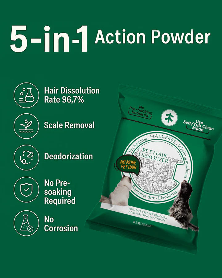 Pet Hair Dissolver for Washing Machine (6PCS)