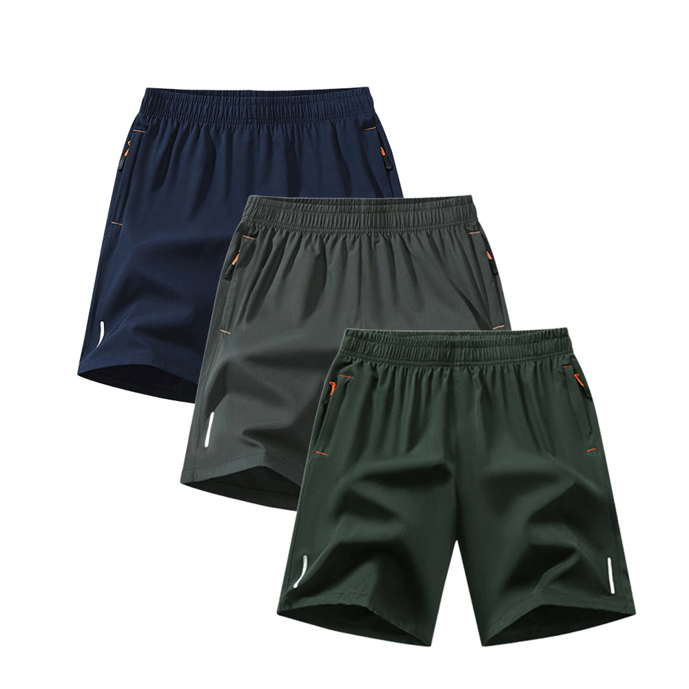 3/6 Pack Men's Quick-Dry Shorts