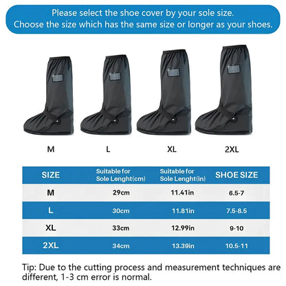 Waterproof Rain Shoe Covers 2-Pack