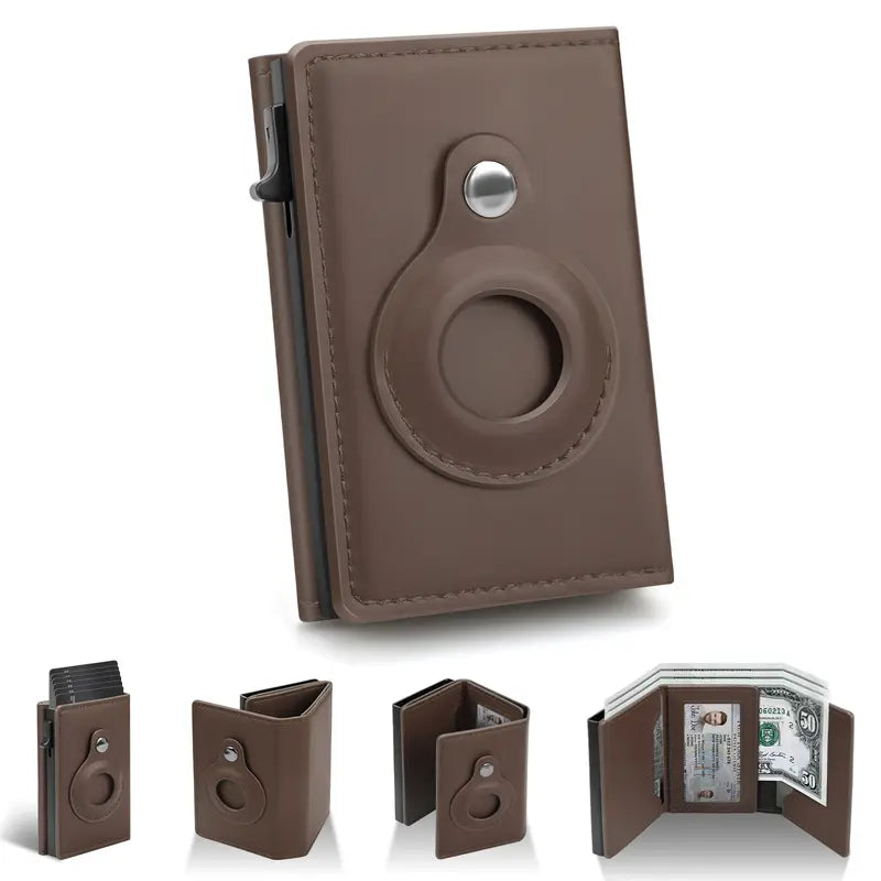 RFID Blocking Men’s Smart Wallet Card Holder