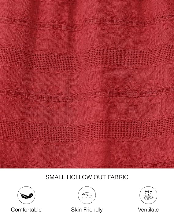 V Neck Elastic Waist Boho Beach Dress Pockets
