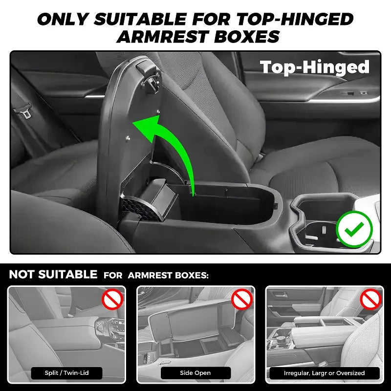 4-in-1 Multi-Functional Car Armrest Organizer