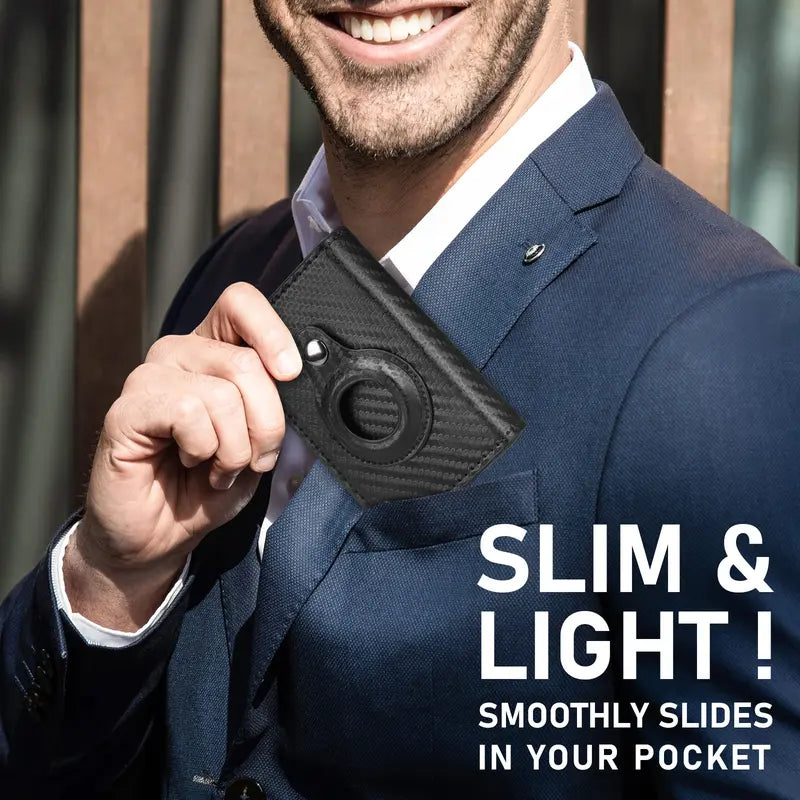 RFID Blocking Men’s Smart Wallet Card Holder