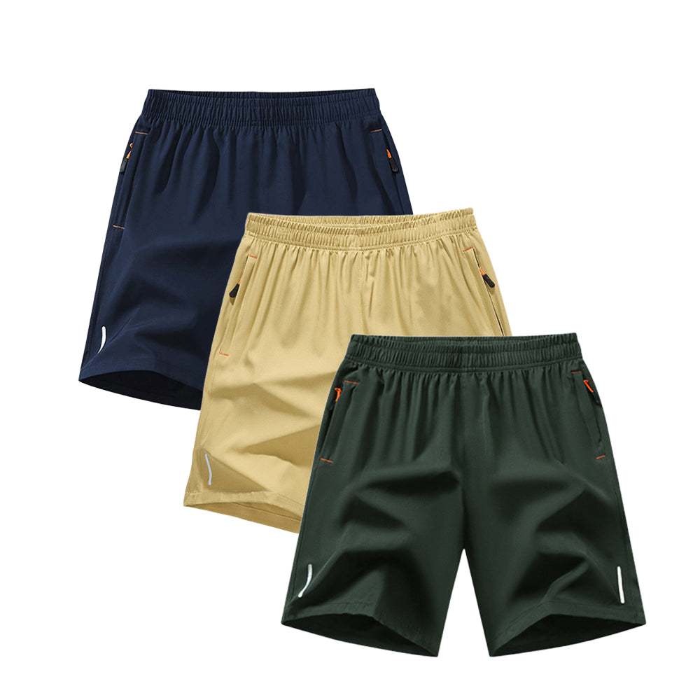 3/6 Pack Men's Quick-Dry Shorts