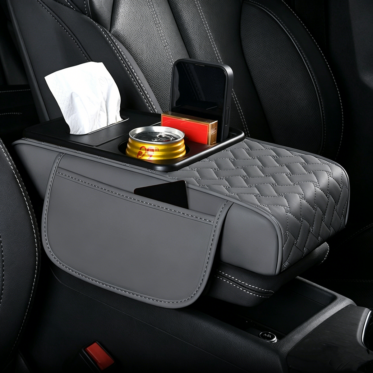 4-in-1 Multi-Functional Car Armrest Organizer