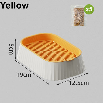 Organic Cat Grass Kit Indoor Wheat Grass with Hydroponic Planter