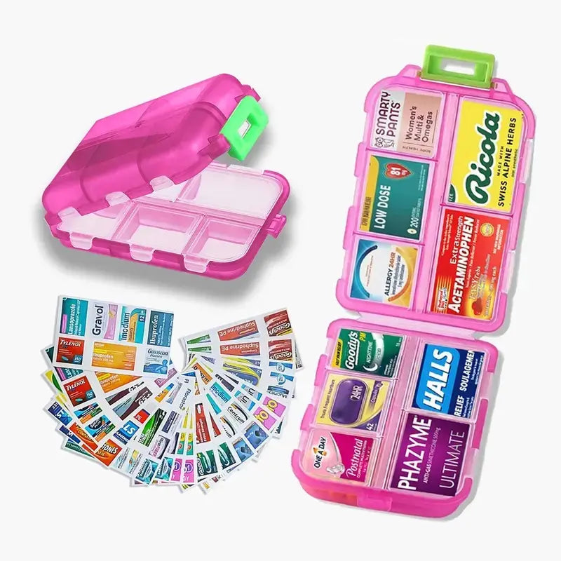 💊Portable Travel Pill Organizer