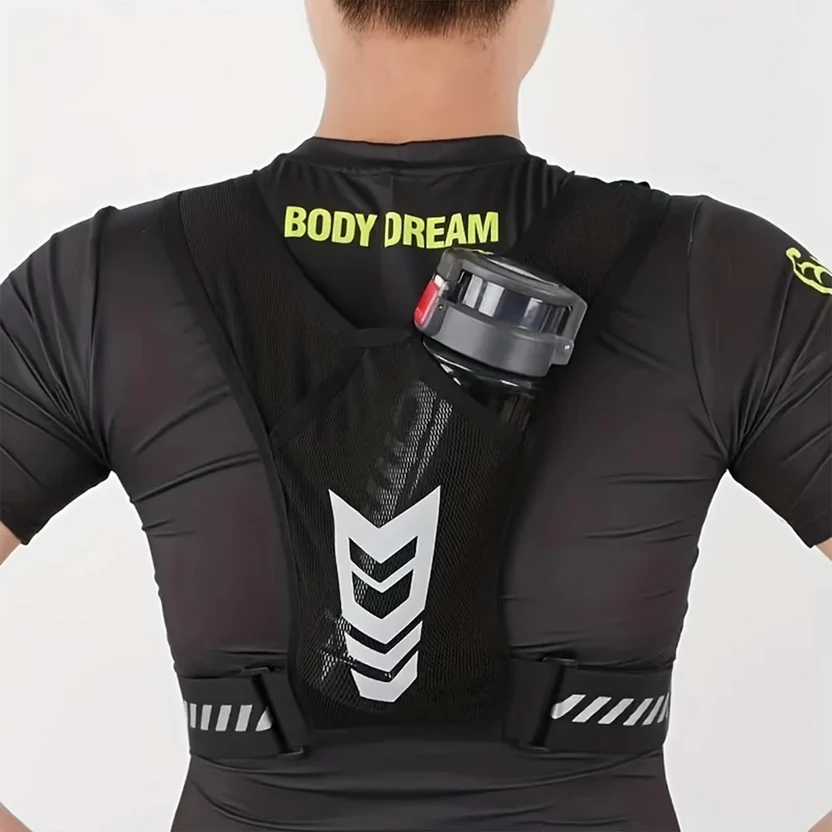 The TrailFlow Lightweight Running Vest with Hydration Bladder Holder and Phone Pocket