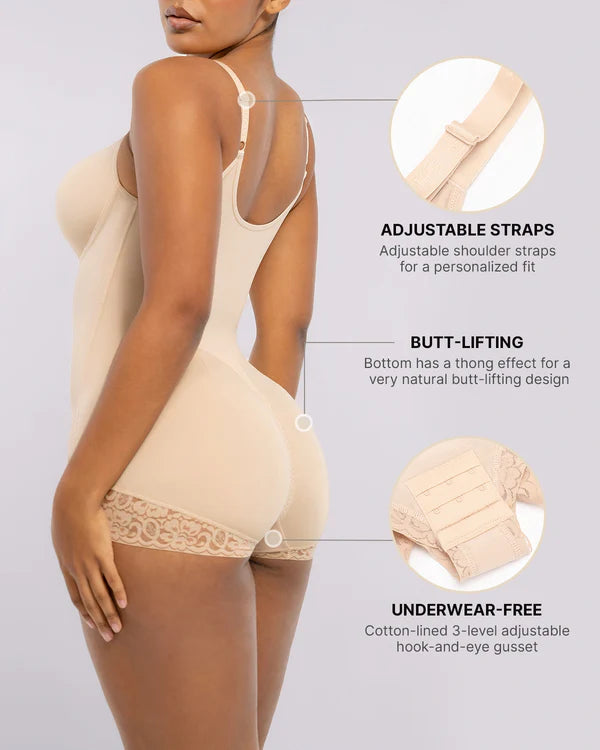 Hourglass Full Body Brief Bodysuit