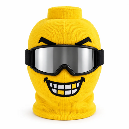 2026 Ski Mask Head -Yellow Balaclava Funny Face Mask