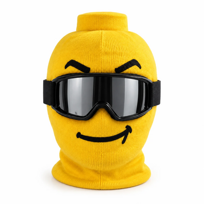 2026 Ski Mask Head -Yellow Balaclava Funny Face Mask