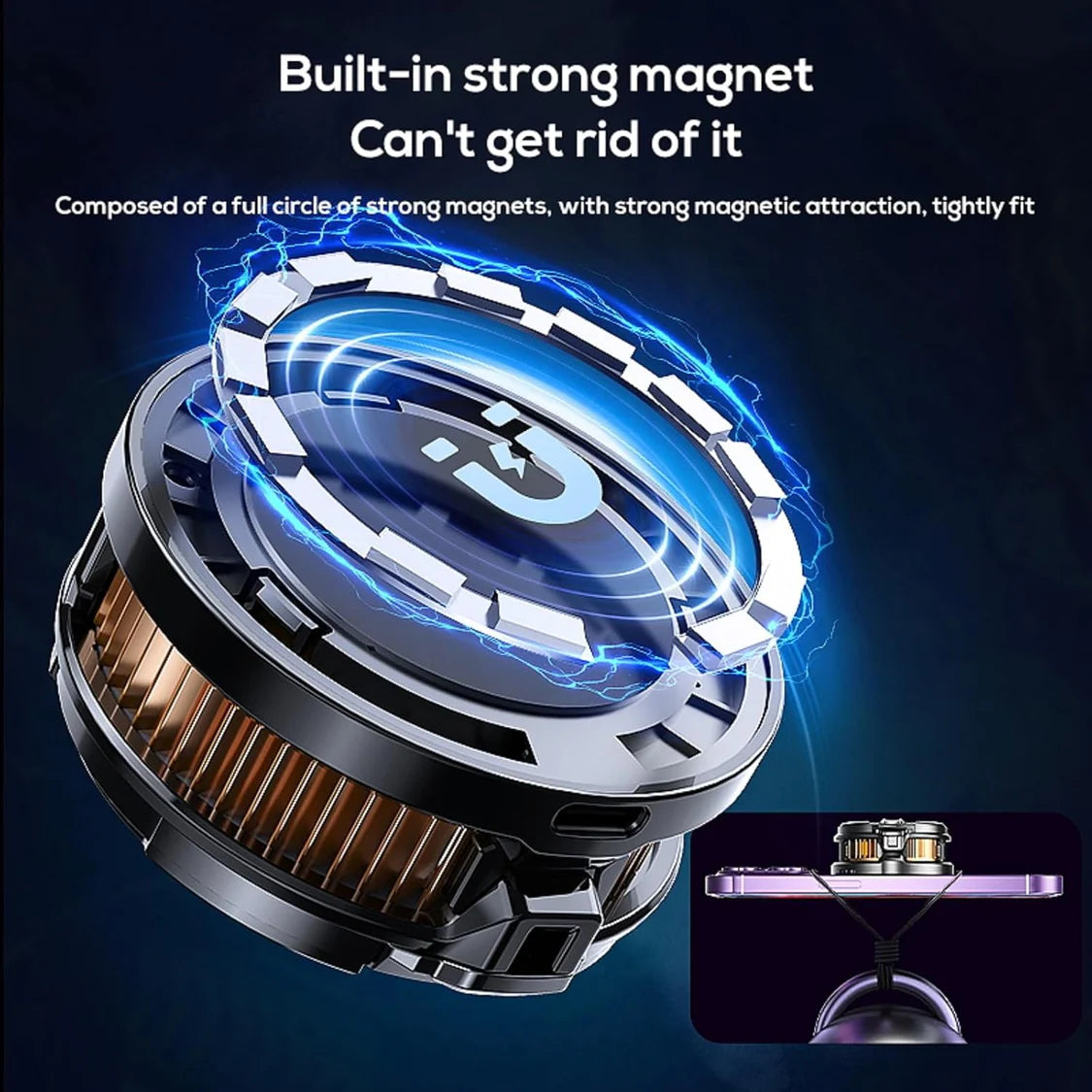 CX07 Magnetic Phone Cooler Fan