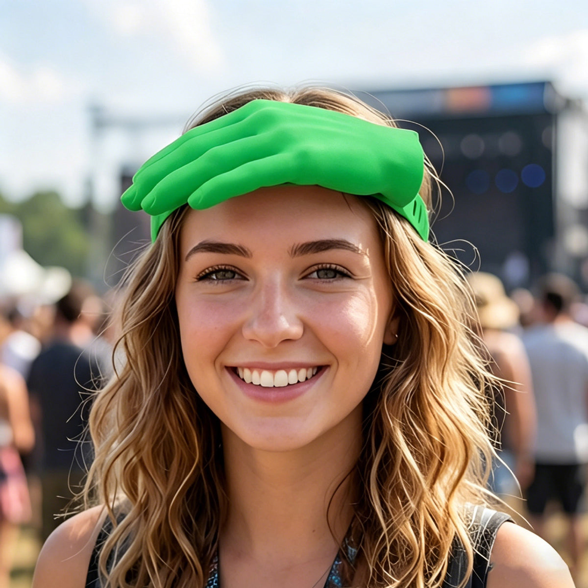 🖐️ Fun Palm-Shaped Sun Hat – Give the Sun a High-Five